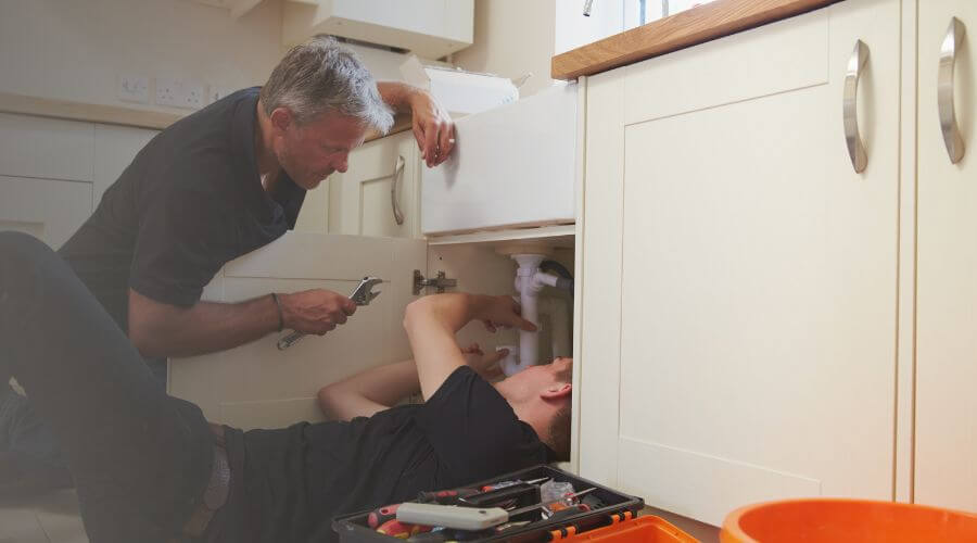 Professional burst pipe repair services in Tryon, OK